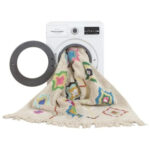 Lorena Canals Kaarol Washable Rug – Multicolor Cotton Rug for Kids & Living Spaces