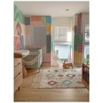 Lorena Canals Kaarol Washable Rug – Multicolor Cotton Rug for Kids & Living Spaces