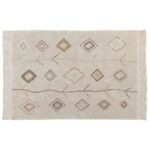 Lorena Canals Washable Area Rug Kaarol Earth Large – Cotton Modern Eco-Friendly Carpet