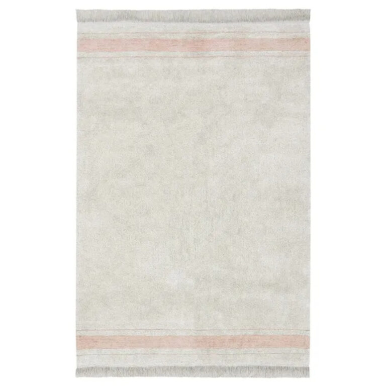 Lorena Canals - Washable Rug Gastro Rose – Medium Cotton Rug for Kids Room & Nursery Decor