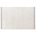 Lorena Canals Woolable Rug Steppe Sheep White XL – Washable Wool Area Carpet for Living Room & Bedroom