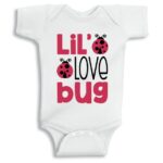 Twinkle Hands Love Bug Baby Onesie, Bodysuit, Romper