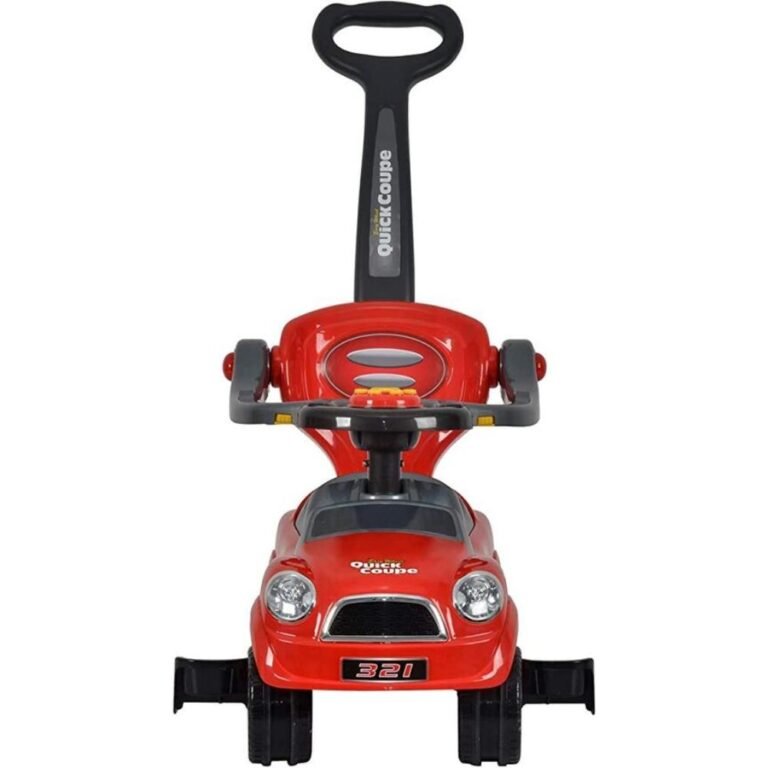 Lovely Baby - 3 in 1 Push Car 321 - Red