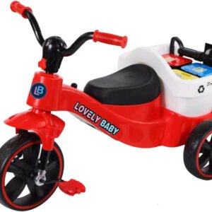 Lovely Baby - 3 Wheels Kids Tricycle LB 6525 - Red