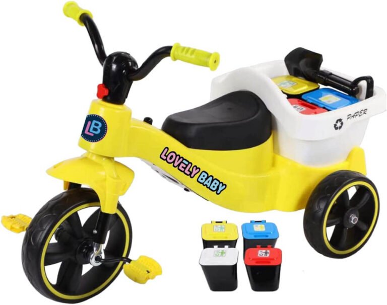 Lovely Baby - 3 Wheels Kids Tricycle LB 6525 - Yellow