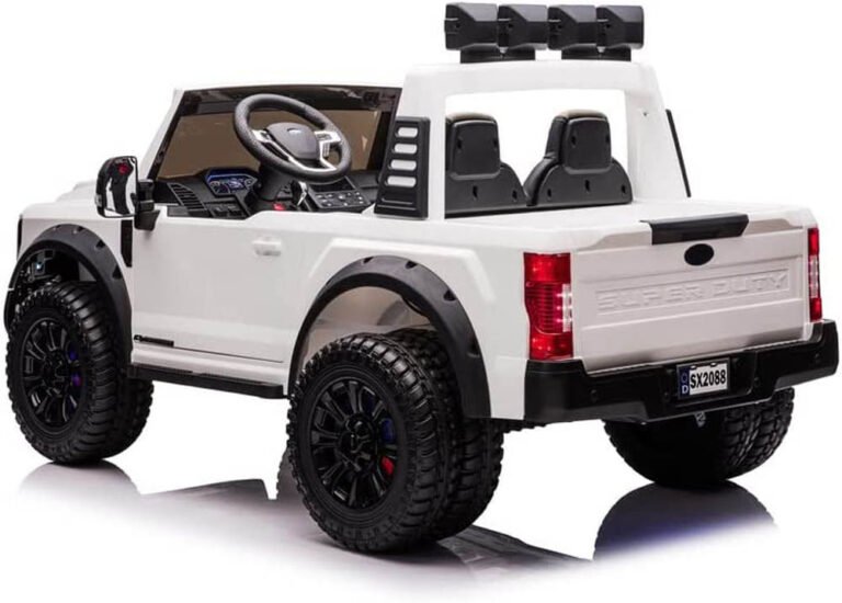 Lovely Baby - Ford Powered Riding Jeep - White