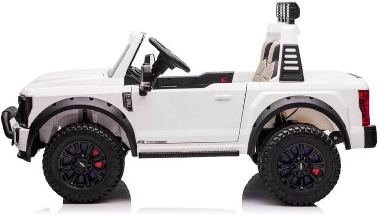 Lovely Baby - Ford Powered Riding Jeep - White