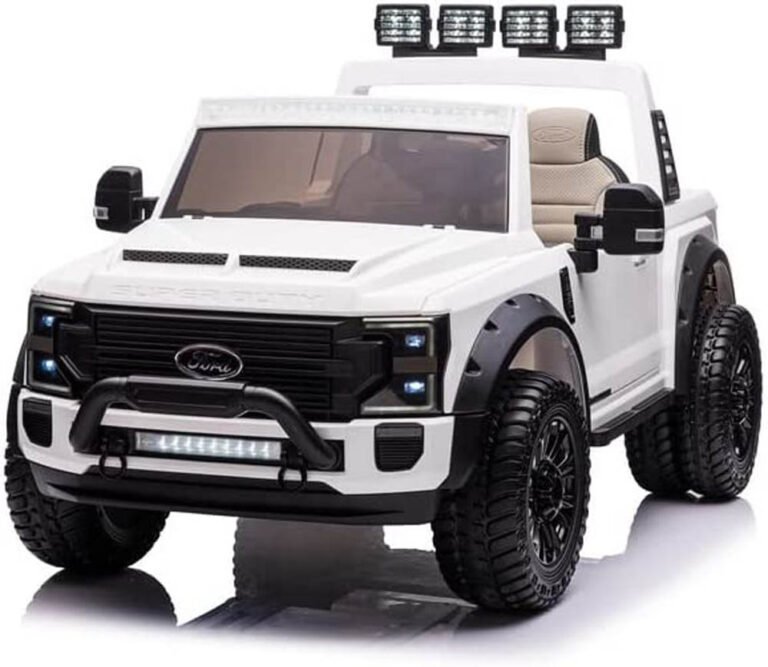 Lovely Baby - Ford Powered Riding Jeep - White