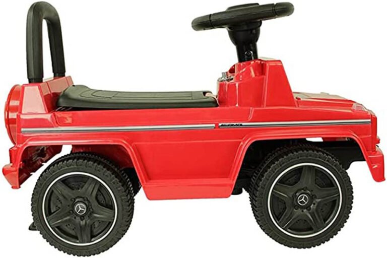 Lovely Baby - Kids G-Class Push Ride On Car - Red