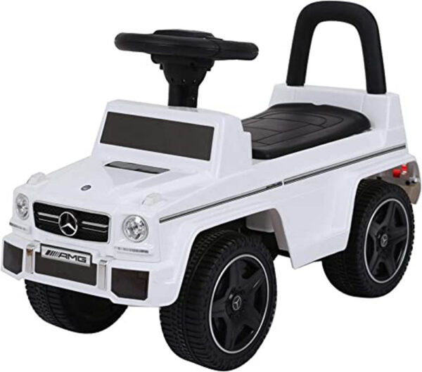 Lovely Baby – Kids G-Class Push Ride On Car – White