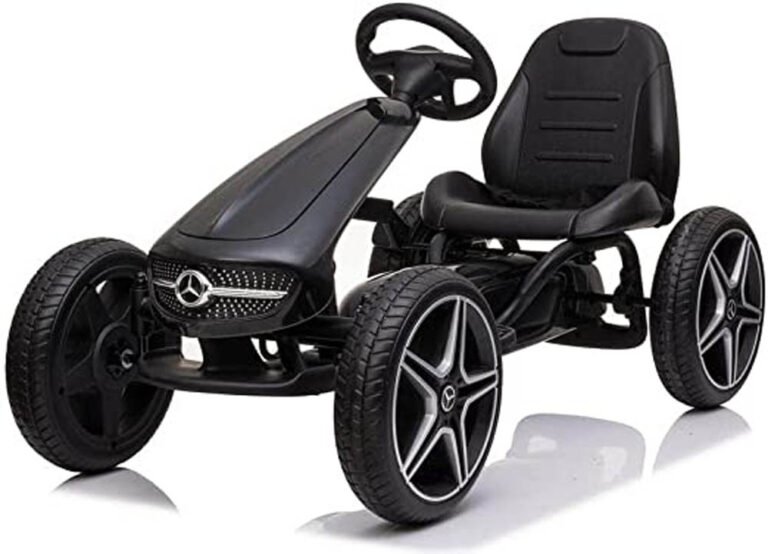 Lovely Baby - Kids Mercedes Pedal Car - Black