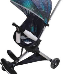 Lovely Baby - Latest Design Traveller Stroller LB 6699 Stroller Rider - Dark Blue