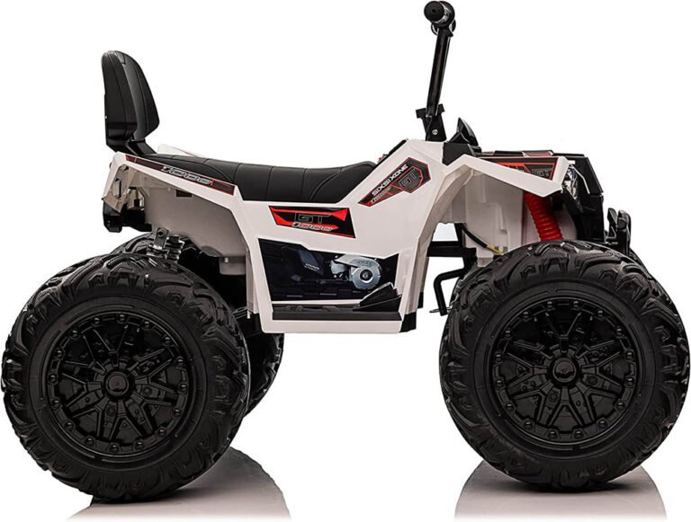 Lovely Baby - Powered Riding Kids Quad Bike - White