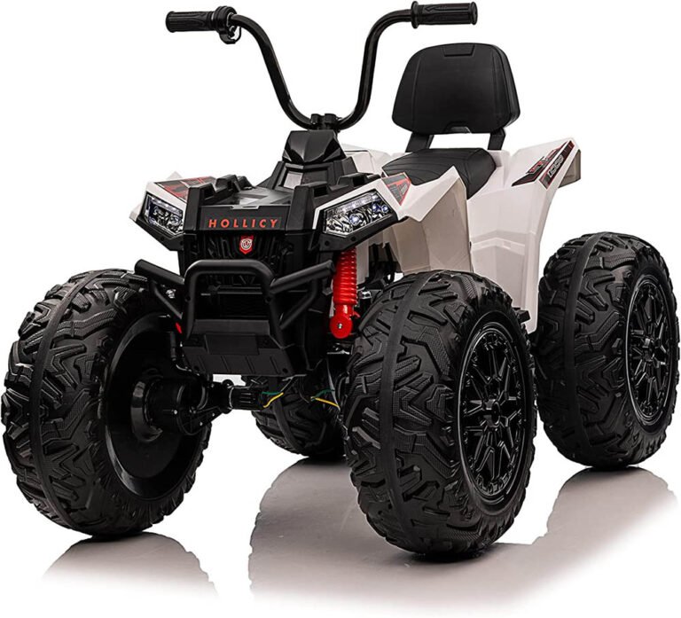 Lovely Baby - Powered Riding Kids Quad Bike - White