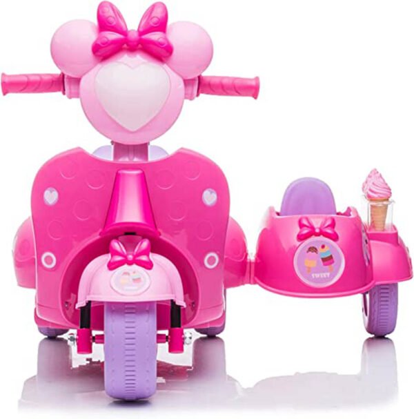 Lovely Baby – PoweRed Riding Motorcycle With Sidecar – Pink