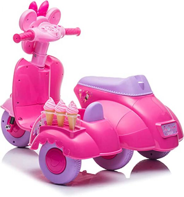 Lovely Baby – PoweRed Riding Motorcycle With Sidecar – Pink