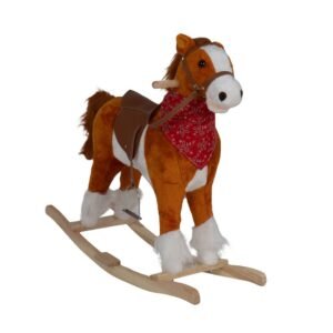 Lovely Baby – Rocking Horse LB 401 (Light Brown)
