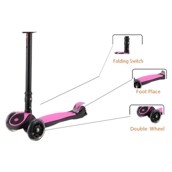 Lovely Baby – Scooter for Kids- Pink