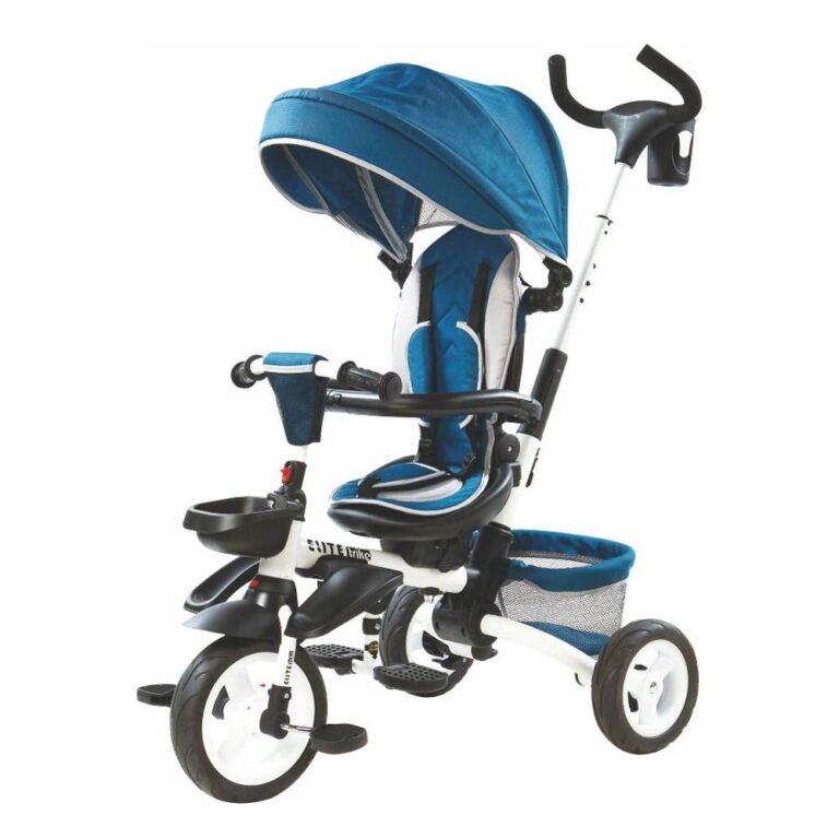 Lovely Baby - Tricycle LB 385 (Blue) 100% Assembled.