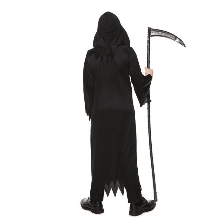 Mad Costumes - Boys Grim Reaper Kids Halloween Costume - Black