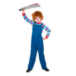 Mad Costumes – Evil Puppet Boy Kids Halloween Costume – Blue