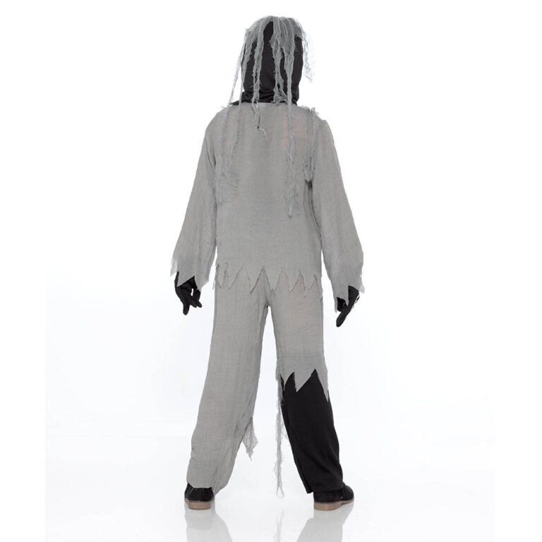 Mad Costumes - Ghostly Skeleton Kids Halloween Costume - Grey
