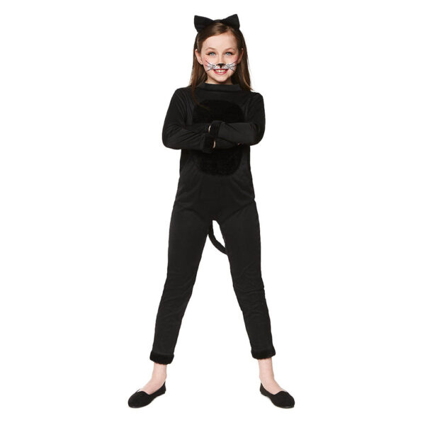 Mad Costumes – Halloween Cat Costume Kids Halloween Costume – Black