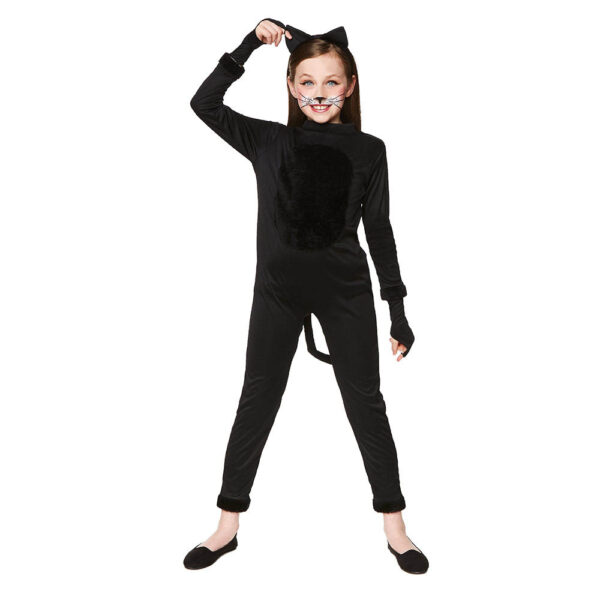 Mad Costumes – Halloween Cat Costume Kids Halloween Costume – Black