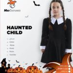 Mad Costumes – Haunted Child Kids Halloween Costume – Black