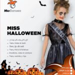 Mad Costumes – Miss Halloween Kids Halloween Costume – Black