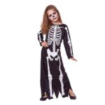 Mad Costumes – Skeleton Dress Kids Halloween Costume – Black