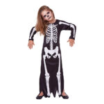 Mad Costumes – Skeleton Dress Kids Halloween Costume – Black