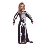 Mad Costumes – Skeleton Dress Kids Halloween Costume – Black
