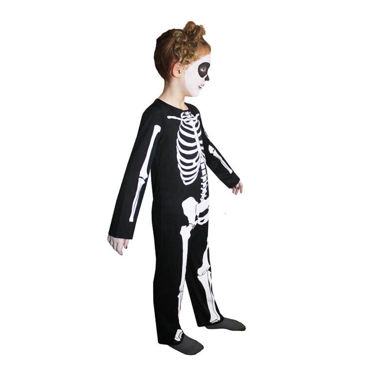Mad Costumes - Skeleton Kids Halloween Costume - Black