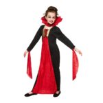 Mad Costumes – Vampiress Kids Halloween Costume – Red