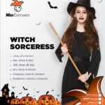 Mad Costumes – Witch Sorceress Kids Halloween Costume – Black
