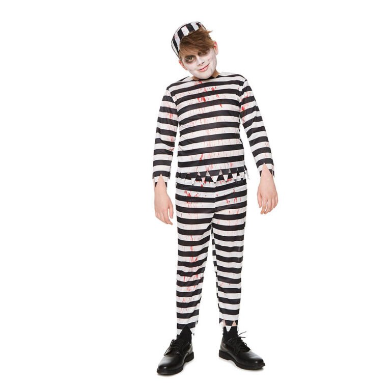 Mad Costumes - Zombie Prisoner Kids Halloween Costume - White