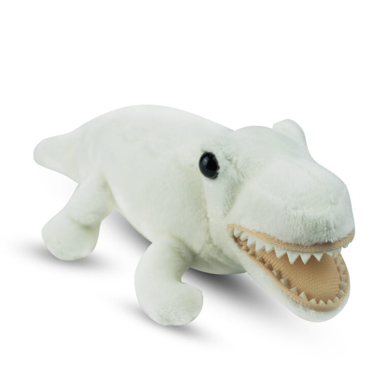 Mad toys - Crocodile - Cuddly Soft Plush Stuffed Toy - 50cm - White