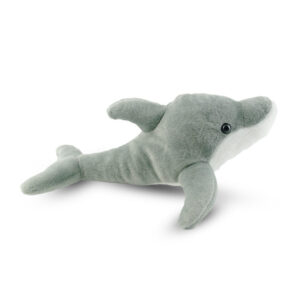 Mad toys – Dolphine – Cuddly Soft Plush Stuffed Toy – 39cm – Gray Blue