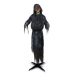 Mad Toys – Halloween Decoration – Animated Standing Reaper with Chain – 5ft 7in