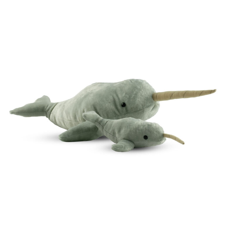 Mad toys - Narwhal - Cuddly Soft Plush Stuffed Toy - 78cm
