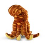 Mad toys – Octopus – Cuddly Soft Plush Stuffed Toy – 19cm – Orange