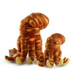 Mad toys – Octopus – Cuddly Soft Plush Stuffed Toy – 19cm – Orange