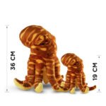 Mad toys – Octopus – Cuddly Soft Plush Stuffed Toy – 19cm – Orange