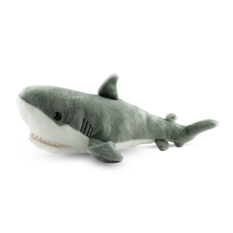 Mad toys - Shark - Cuddly Soft Plush Stuffed Toy - 25cm - Grey