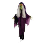 Mad Toys – Spooky Hanging Witch with Light-Up Eyes – Halloween Decoration