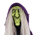 Mad Toys – Spooky Hanging Witch with Light-Up Eyes – Halloween Decoration