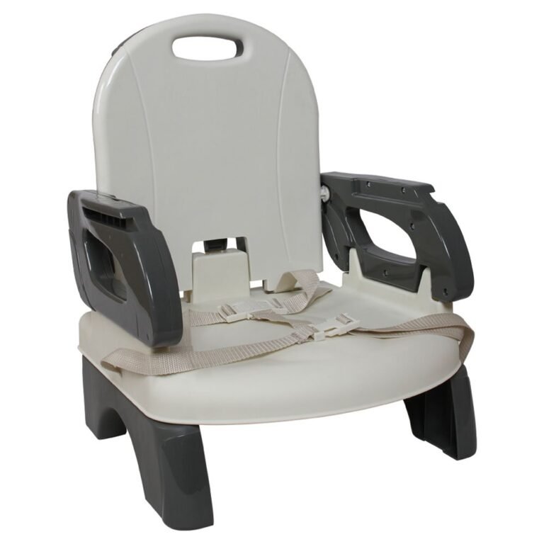 Baby Booster Seat And Fold Up Chair For Toddler 1 + Year- Grey