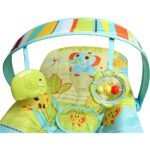 Baby Rocker & Bouncing Chair For Newborn To Toddler W/ Music- Green