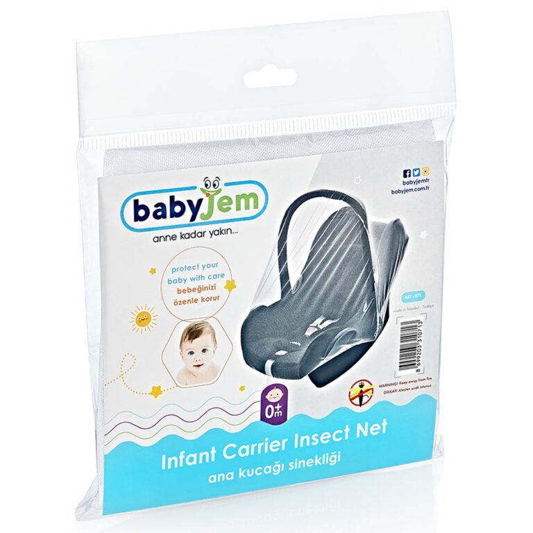Babyjem - Infant Carrier Insect Net - White